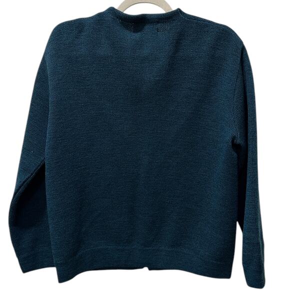 Vintage Columbia Thunderbird Wool Knit Button-down Cardi - Picture 7 of 7